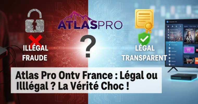 Atlas Pro Ontv en France : Légal ou Illégal ? La Vérité Choc Dévoilée