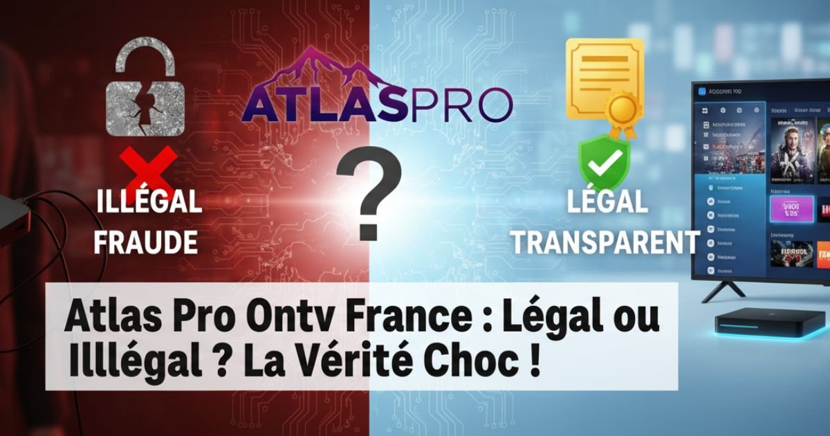 Atlas Pro Ontv en France : Légal ou Illégal ? La Vérité Choc Dévoilée