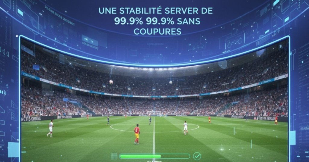 Une Stabilité Serveur de 99,9% Sans Coupures