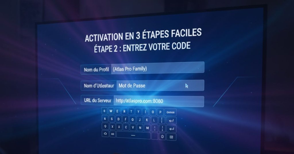 activation du code Atlas Pro IPTV