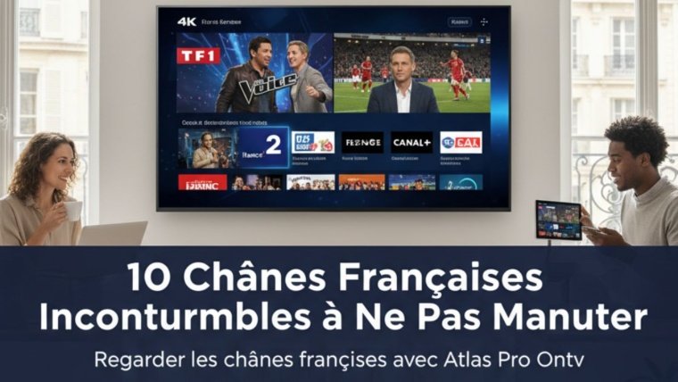 Atlas Pro Ontv : 10 Chaînes Françaises Incontournables à Ne Pas Manquer