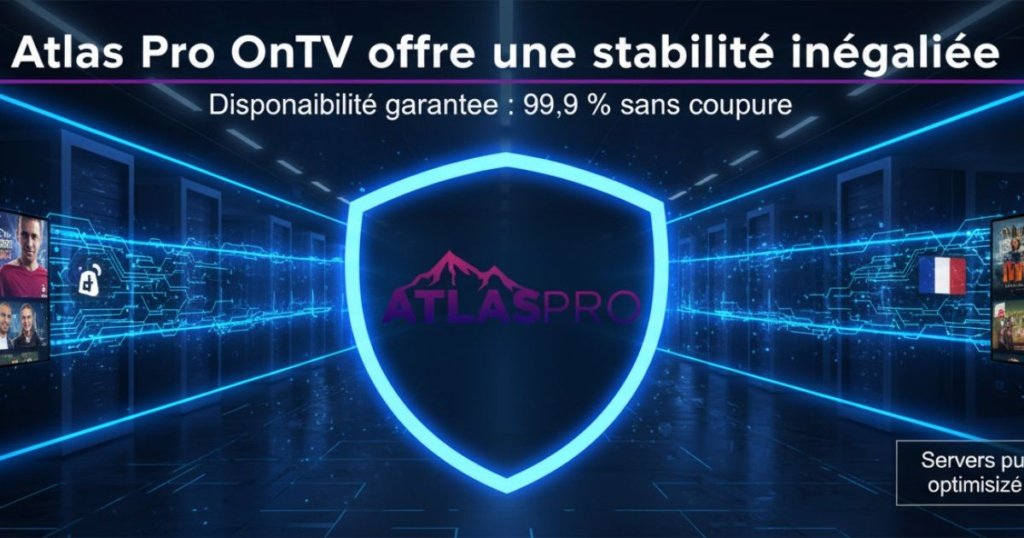 Atlas Pro OnTV offre une stabilité inégalée