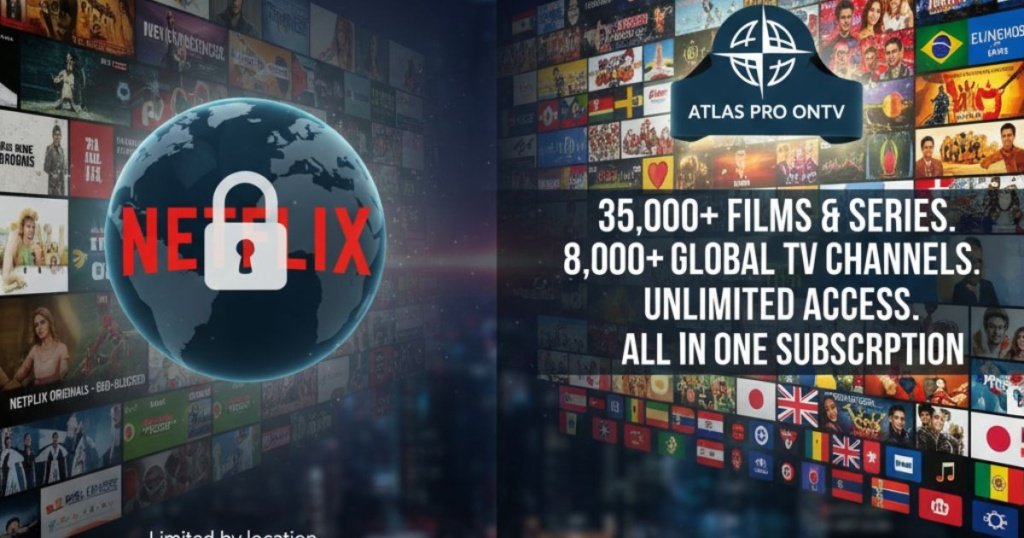 Atlas Pro Ontv vs Netflix : Contenu et Catalogue Disponible