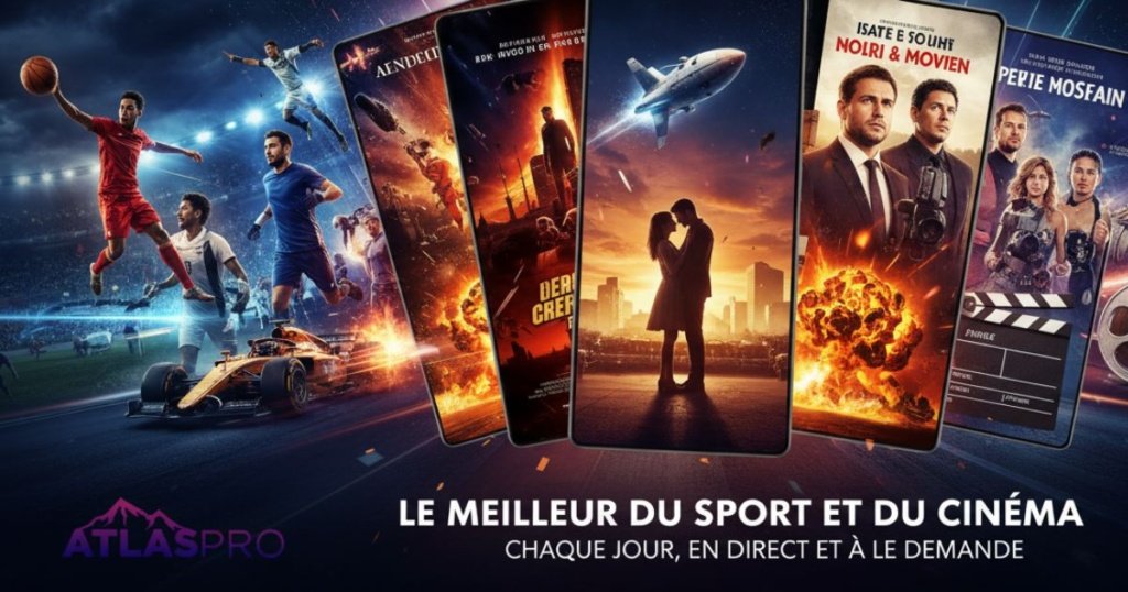 Canal+ films et sports sur Atlas Pro Ontv