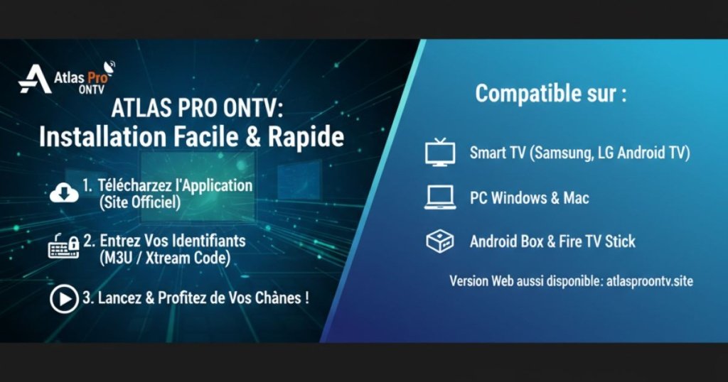 Comment Télécharger et Installer Atlas Pro ONTV