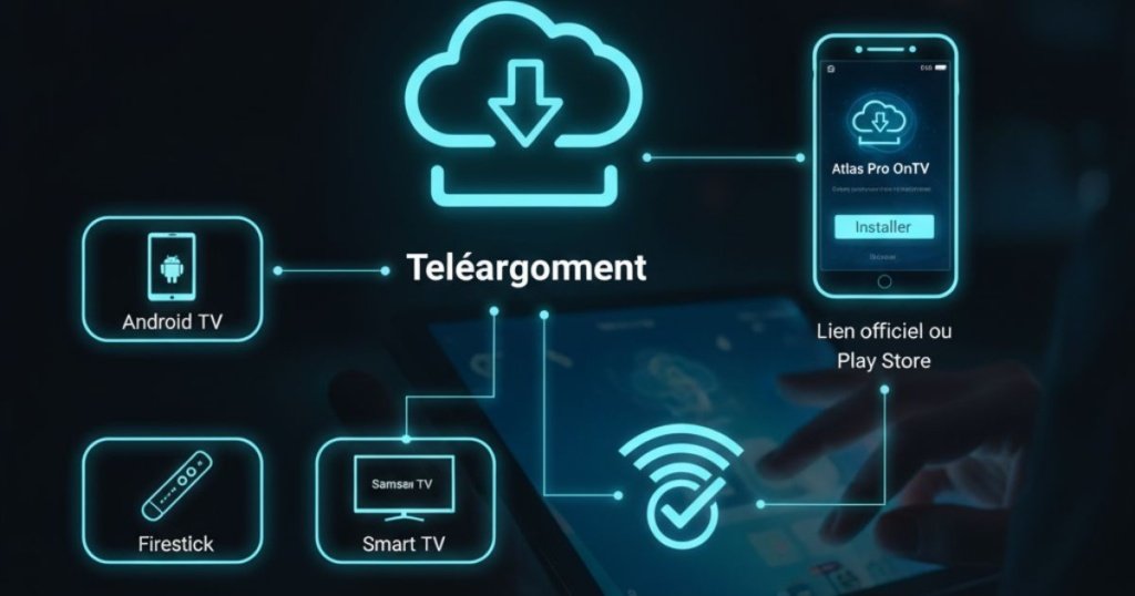 🧾 Étape 2 : Téléchargez et installez l’application Atlas Pro OnTV