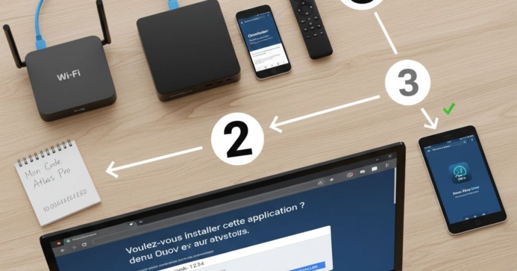 Le Guide Pas-à-Pas pour Installer Atlas Pro OnTv sur Android