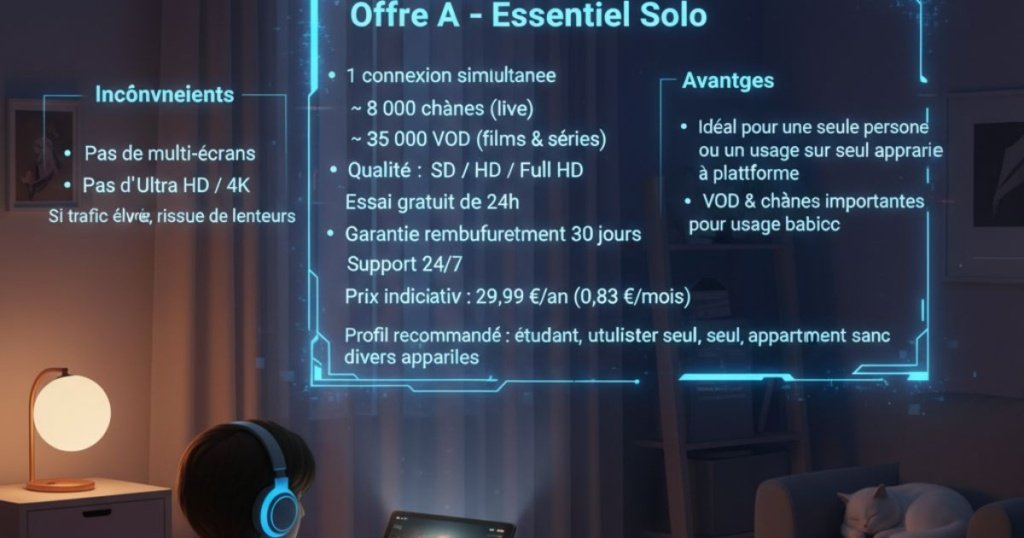 Offre A – Essentiel Solo
