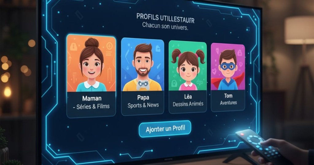 Profils personnalisés Atlas Pro pour la famille