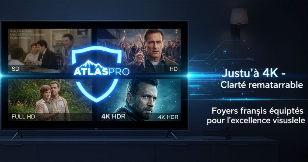 Une qualité d’image supérieure : SD, HD, FULL HD et 4K